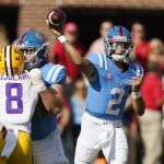 Corral leads No. 12 Mississippi over Orgeron, LSU 31-17