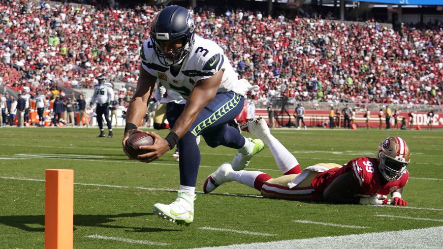 Seahawks Russell Wilson...