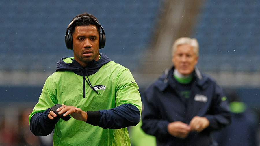 Seahawks Russell Wilson...