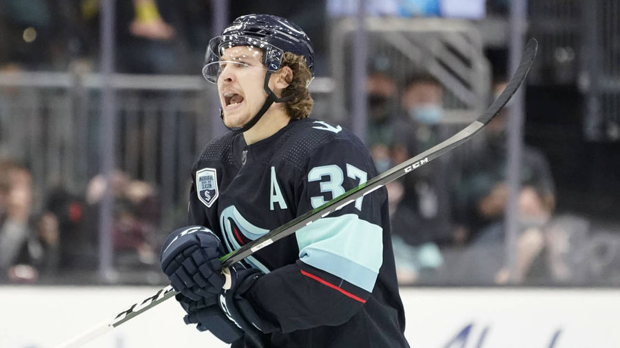 Seattle Kraken Yanni Gourde...