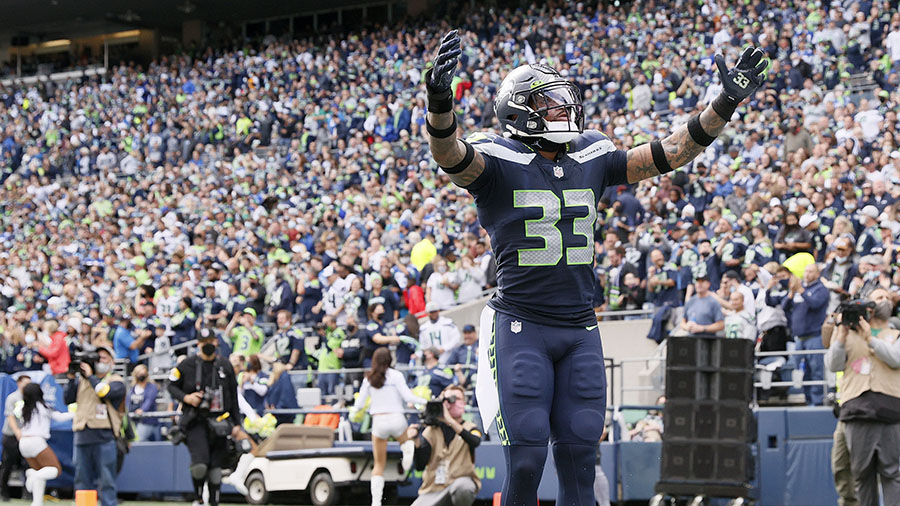 Seattle Seahawks Jamal Adams...