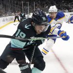 Eberle nets Kraken's 1st hat trick, Seattle tops Buffalo 5-2