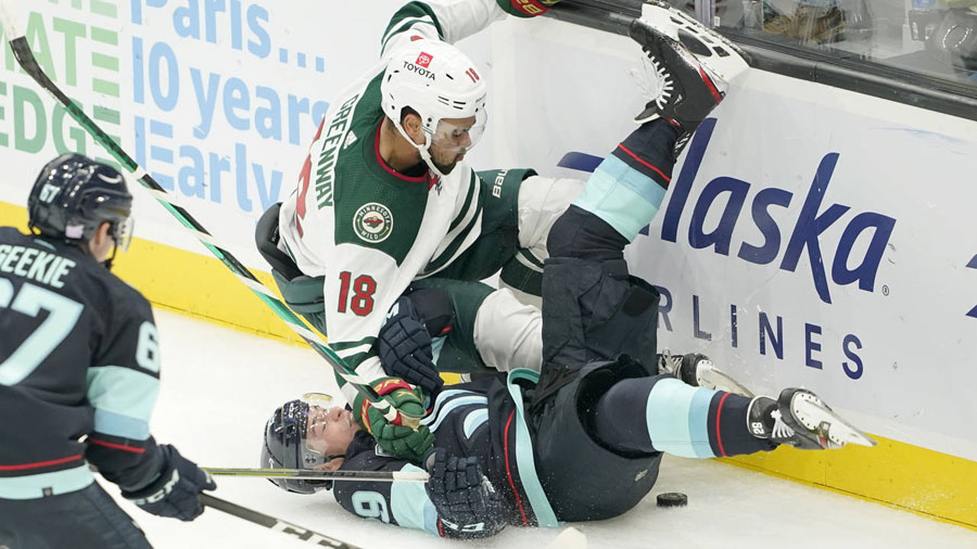 Seattle Kraken Minnesota Wild...