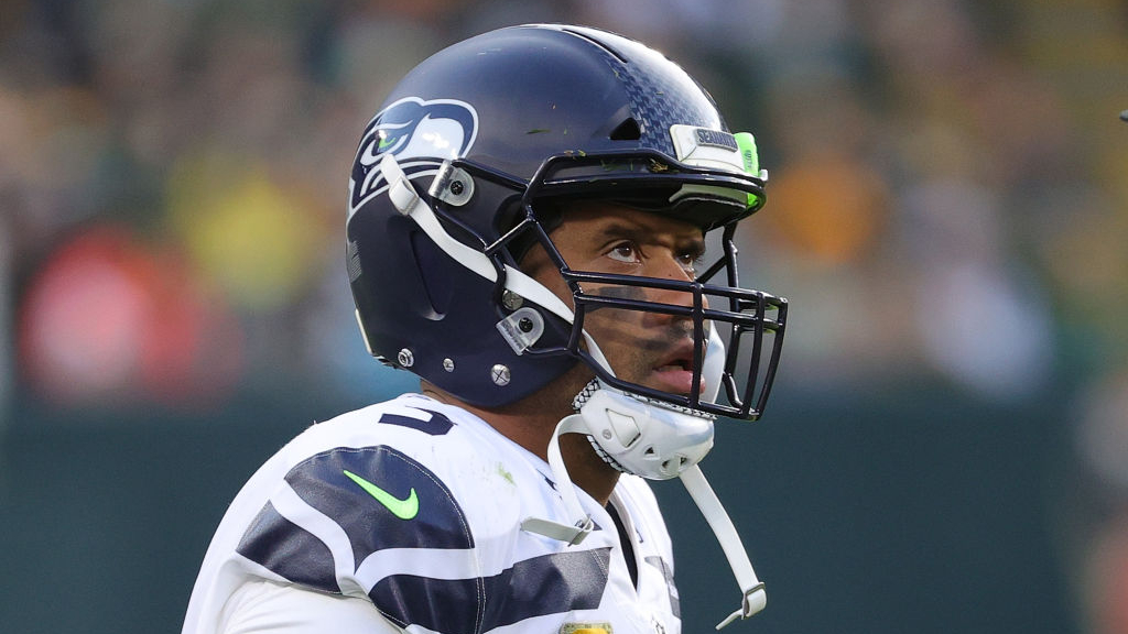Seahawks Russell Wilson...