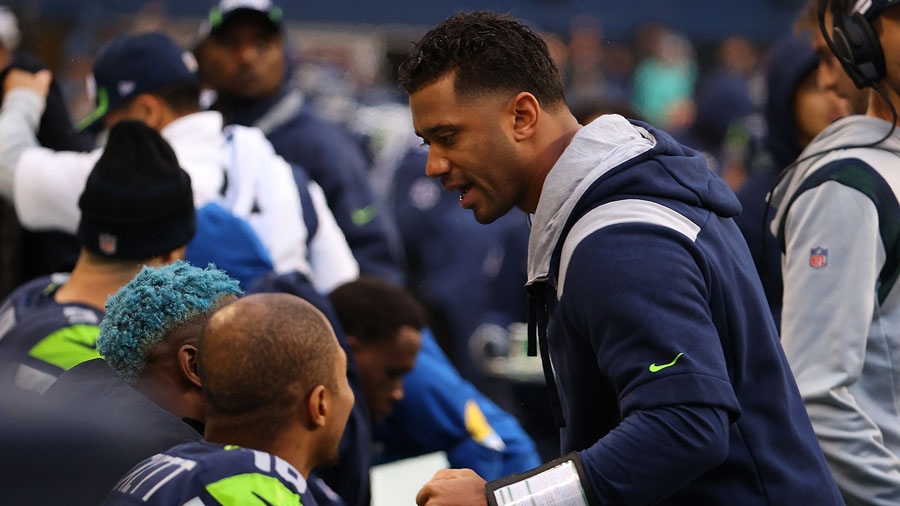 Seahawks Russell Wilson...