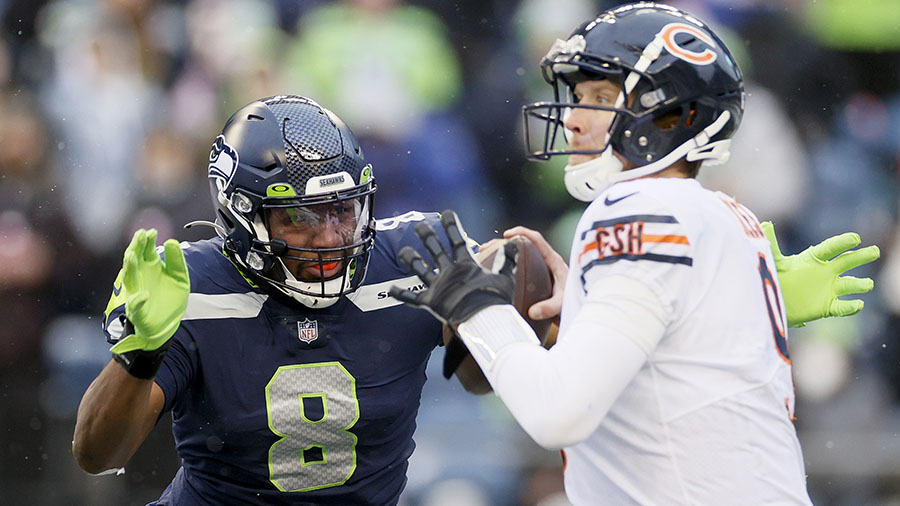 Seahawks DE Carlos Dunlap...
