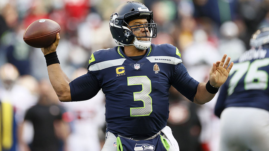 Seahawks QB Russell Wilson...