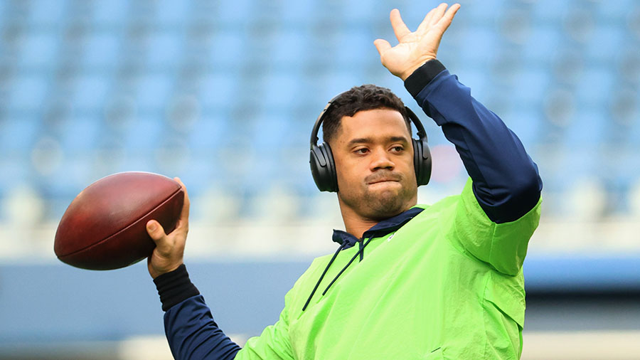 Seahawks QB Russell Wilson...