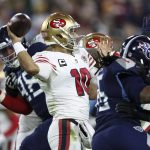 Titans rally from 10 down at half, edge 49ers 20-17