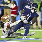 Titans rally from 10 down at half, edge 49ers 20-17