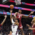 No. 16 Alabama takes down No. 3 Gonzaga 91-82