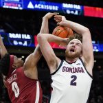 No. 16 Alabama takes down No. 3 Gonzaga 91-82