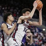 Strawther leads No. 4 Gonzaga over North Alabama 93-63
