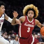 No. 16 Alabama takes down No. 3 Gonzaga 91-82