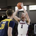 Holmgren, Watson lead No. 4 Gonzaga past Northern Arizona