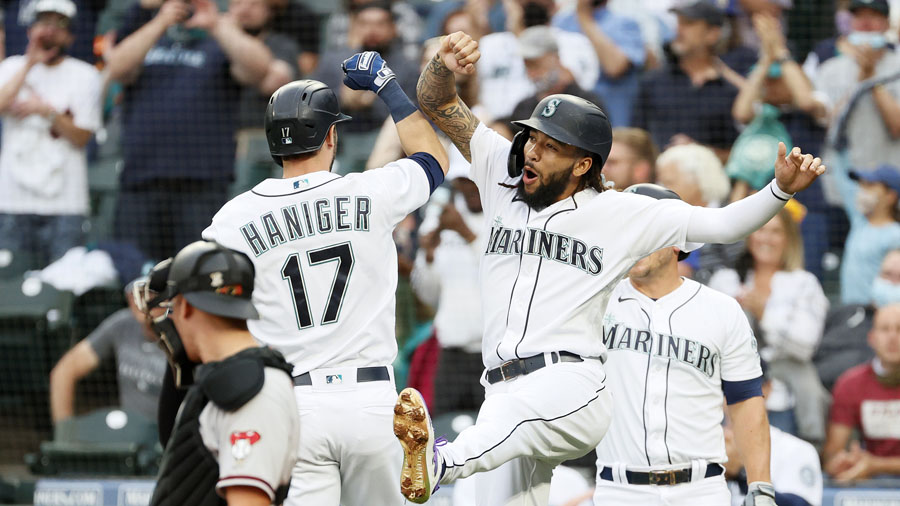 Mariners Crawford Haniger...
