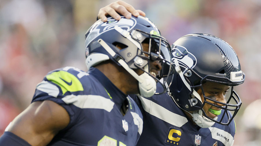 Seahawks Wilson Metcalf...