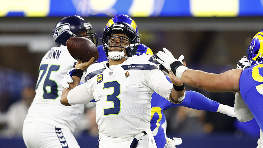 Seahawks Russell Wilson...