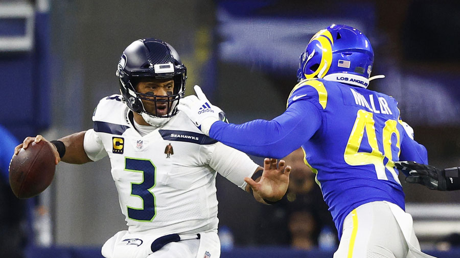 Seahawks Russell Wilson...