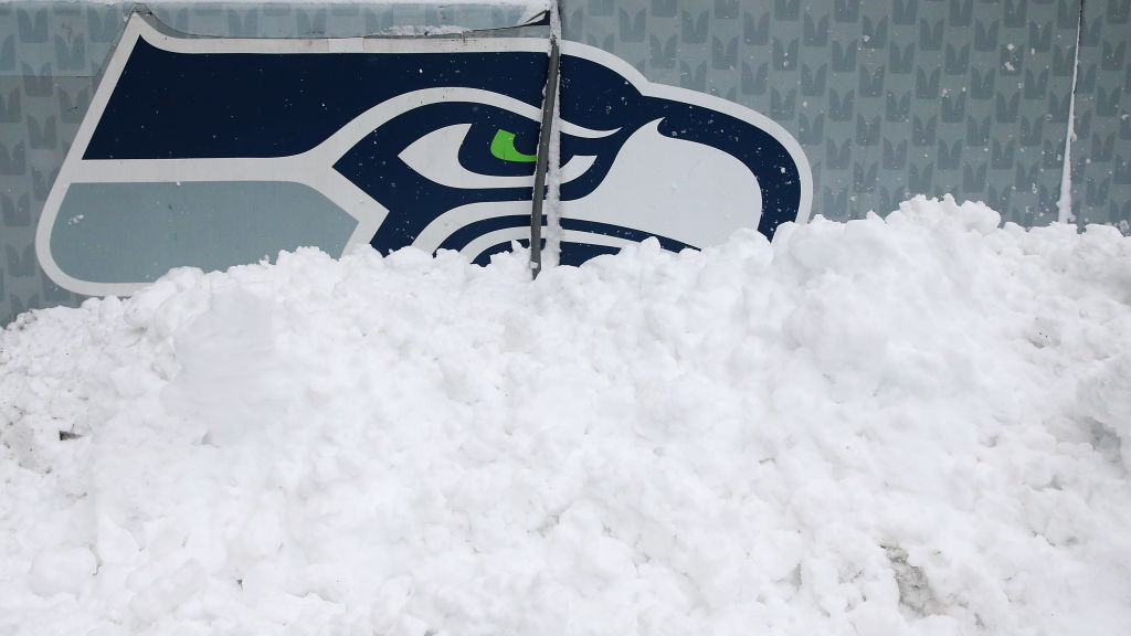 Seahawks snow...