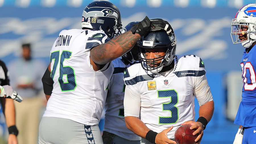 Seahawks Duane Brown...
