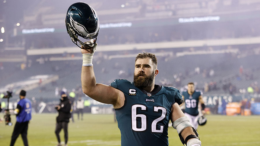 Seahawks Jason Kelce...