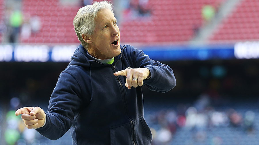 Seahawks Pete Carroll...