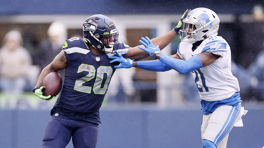 Seahawks RB Rashaad Penny...