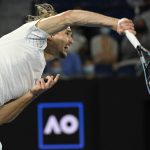 The Latest: Alexander Zverev into 3rd round in Australia