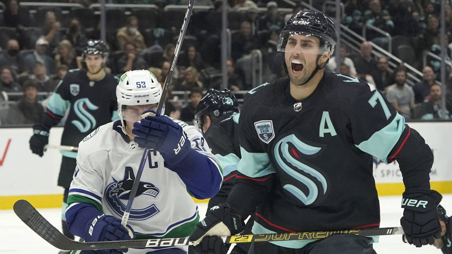 Seattle Kraken Jordan Eberle...