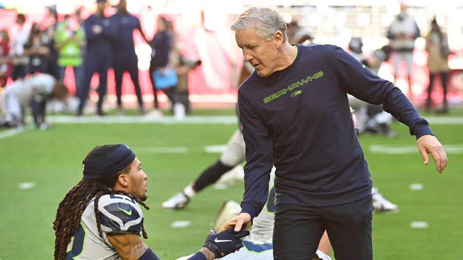 Seahawks Pete Carroll Sidney Jones...