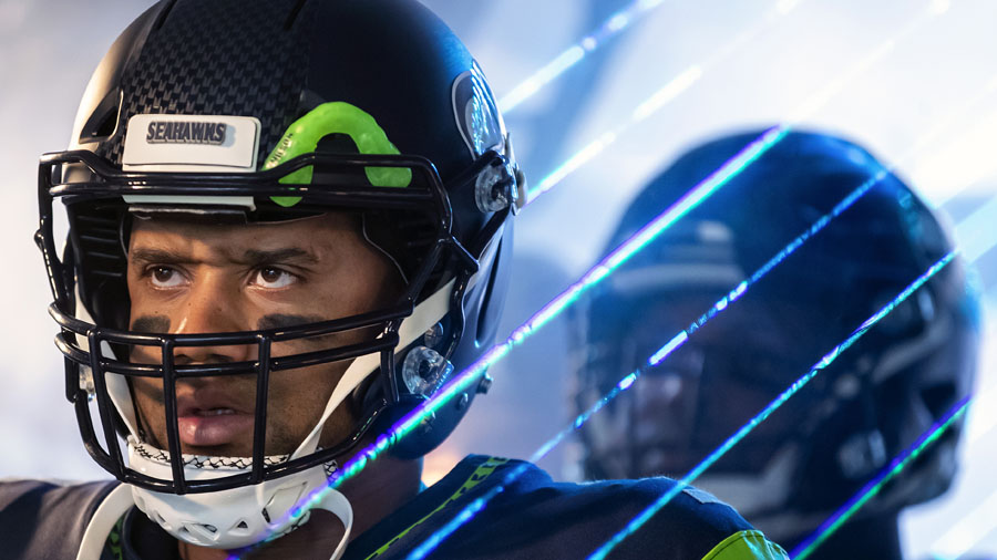 Seahawks Russell Wilson...
