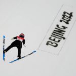 Slovenia wins Olympic debut of ski jumping mixed team