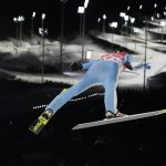 Slovenia wins Olympic debut of ski jumping mixed team
