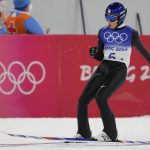 Slovenia wins Olympic debut of ski jumping mixed team event