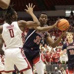 Mathurin carries No. 4 Arizona past Washington State 72-60
