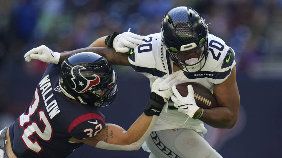 Seahawks Rashaad Penny...