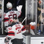 Bruins bust out for 8-1 victory over Devils as Rask honored