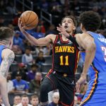 Young scores 41 as Hawks top Thunder 136-118