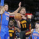 Young scores 41 as Hawks top Thunder 136-118