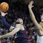 No. 1 Gonzaga outlasts No. 17 Saint Mary's, wins WCC tourney