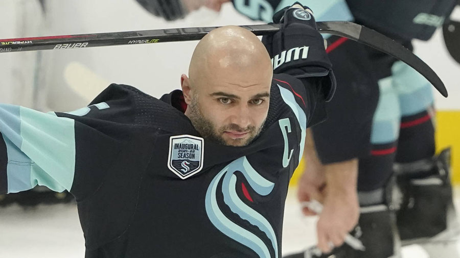 Seattle Kraken Mark Giordano...