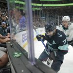 Gourde, Larsson give Kraken 3-0 win in final home game