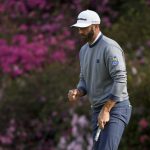 Scheffler survives wild, windy cold day to lead Masters by 3