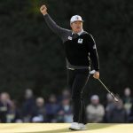 Scheffler survives wild, windy cold day to lead Masters by 3