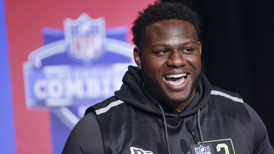 Seahawks draft Ickey Ekwonu...