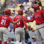 Gavin Lux gets 2-run double, Dodgers surge past Phils 5-4