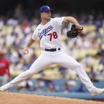Gavin Lux gets 2-run double, Dodgers surge past Phils 5-4