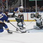 Binnington makes 25 saves, Blues win 5-1, eliminate Wild
