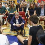 IOC head in Brisbane for 1st time since city awarded Games